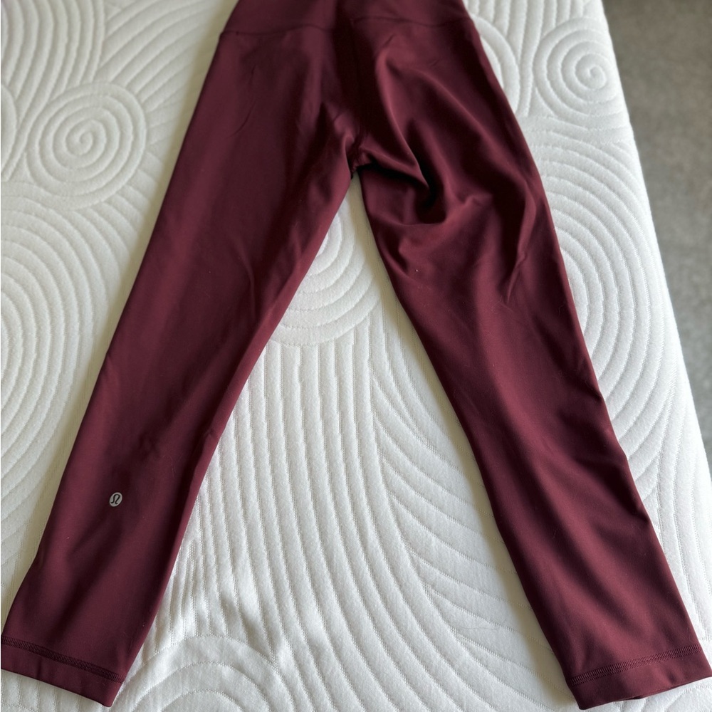 lululemon athletica Burgundy Leggings